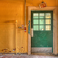 Cafeteria Door